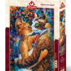 Puzzle - Art puzzle - Danza dei gatti innamorati