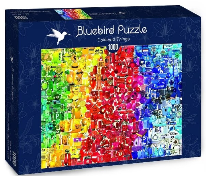Puzzle - Bluebird - oggetti colorati