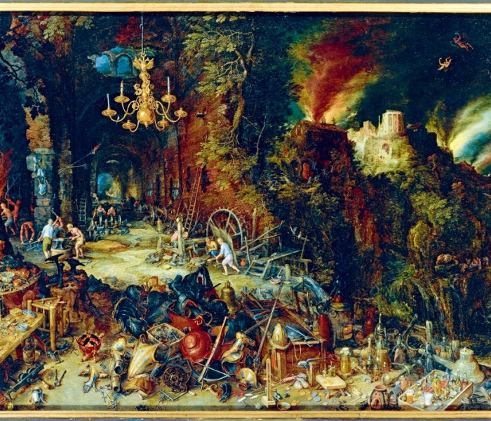 Puzzle - Bluebird - Allegoria del fuoco, 1608