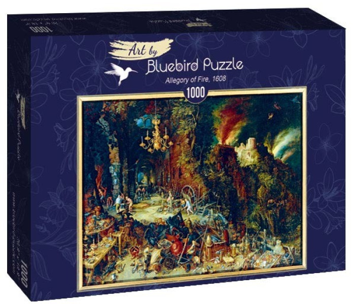 Puzzle - Bluebird - Allegoria del fuoco, 1608
