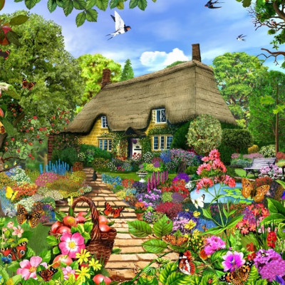 Casa di campagna inglese con giardino