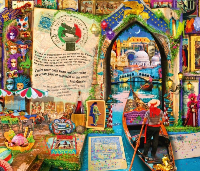 Puzzle - Bluebird - Venezia - La vita è un libro aperto
