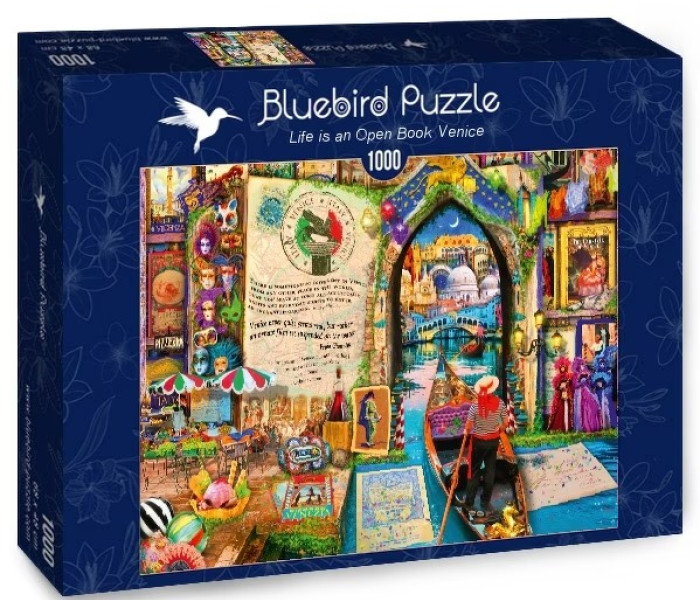 Puzzle - Bluebird - Venezia - La vita è un libro aperto