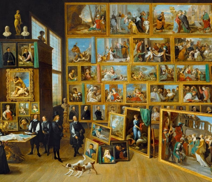 Puzzle - Bluebird - Collezione di Bruxelles dell arciduca Leopoldo I 1652