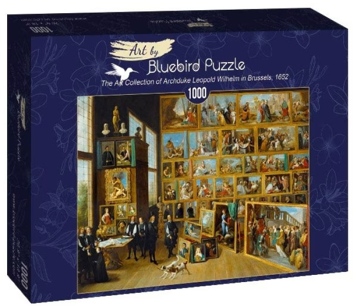 Puzzle - Bluebird - Collezione di Bruxelles dell arciduca Leopoldo I 1652
