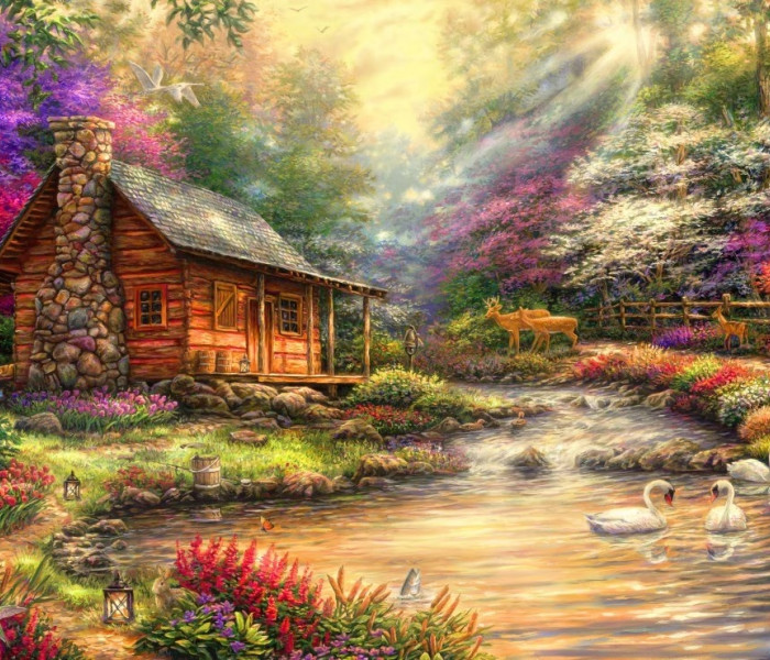 Puzzle - Bluebird - Cottage vicino al ruscello