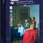 Puzzle - Bluebird - Ragazza con un bicchiere di vino, 1659