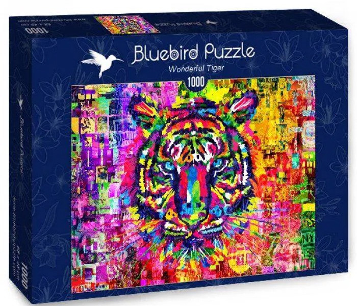 Puzzle - Bluebird - Tigre colorata