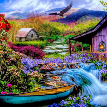 Paradiso montano in terra