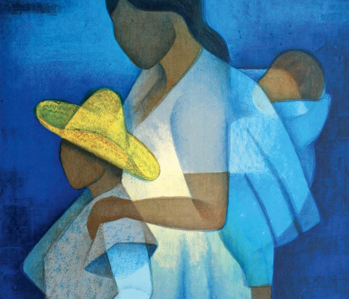 Puzzle - Bluebird - Madre con bambini, 1973