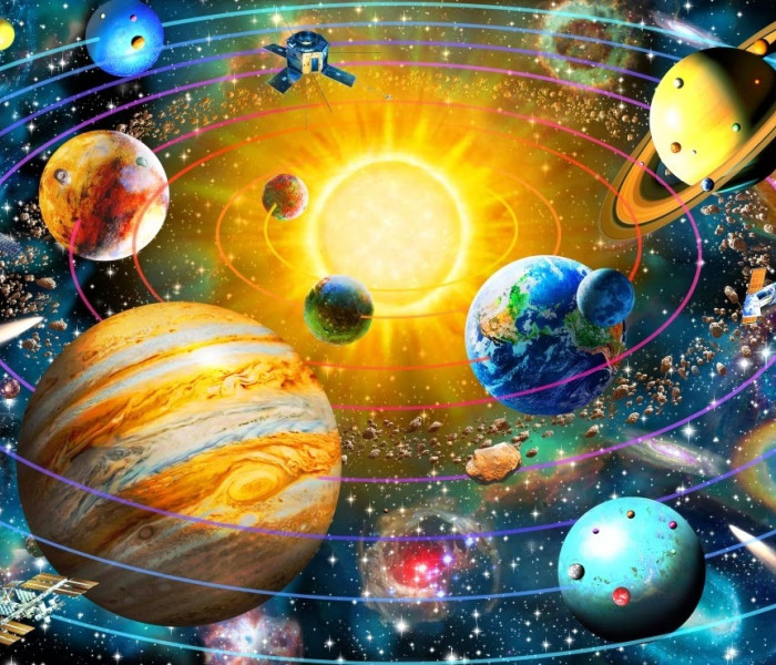 Puzzle - Bluebird - Sistema solare