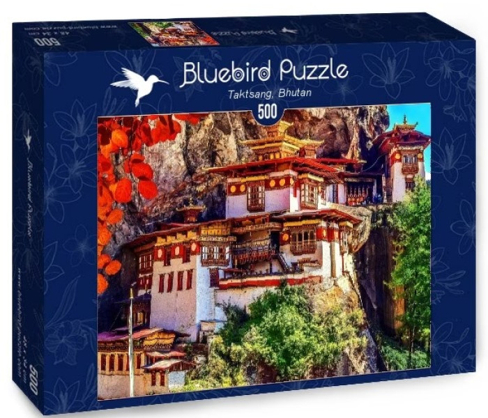Puzzle - Bluebird - Taktsang, Bhután