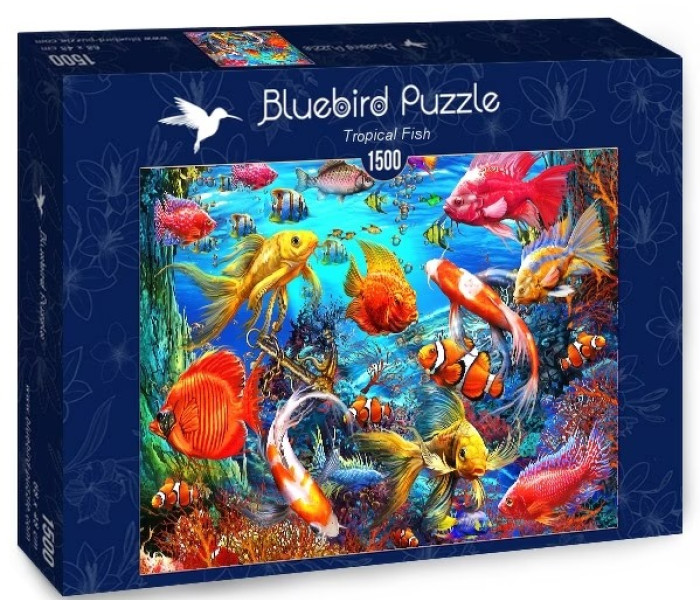 Puzzle - Bluebird - Pesci tropicali