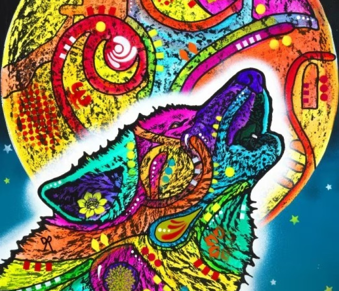 Puzzle - Bluebird - Lupo che ulula