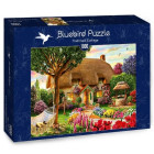 Puzzle - Bluebird - Cottage con tetto di paglia
