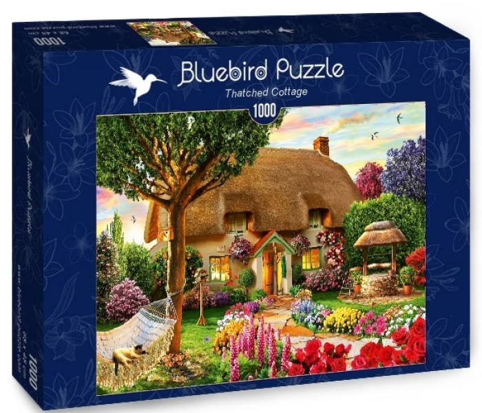Puzzle - Bluebird - Cottage con tetto di paglia