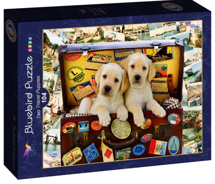 Puzzle - Bluebird - Due piccoli viaggiatori