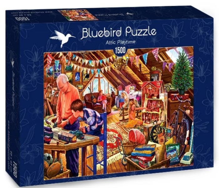 Puzzle - Bluebird - Giocando in soffitta