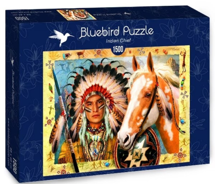 Puzzle - Bluebird - Capo indiano