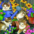 Puzzle - Bluebird - Malizia in giardino