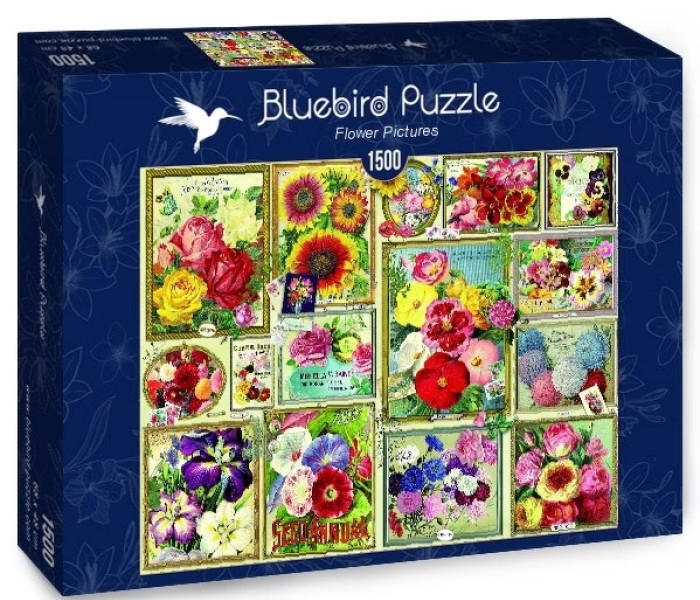 Puzzle - Bluebird - Immagini di fiori
