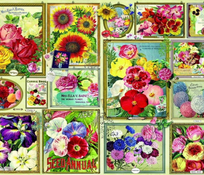 Puzzle - Bluebird - Immagini di fiori