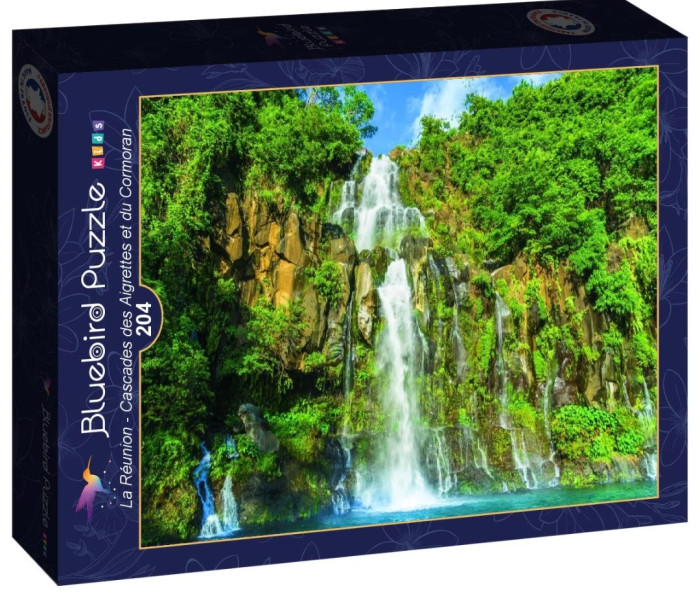 Puzzle - Bluebird - Isola della Riunione – Cascate dell Aigrett