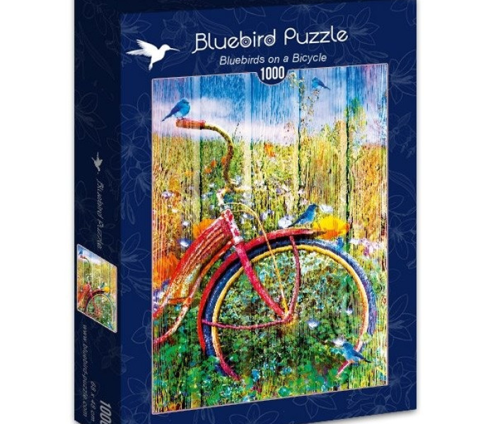 Puzzle - Bluebird - Pettirossi in bicicletta