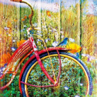 Puzzle - Bluebird - Pettirossi in bicicletta