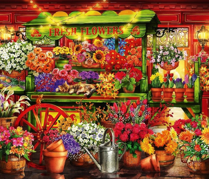 Puzzle - Bluebird - Portafiori