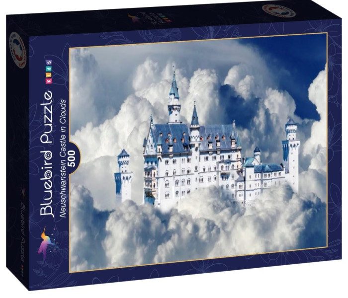 Puzzle - Bluebird - Castello di Neuschwanstein tra le nuvole