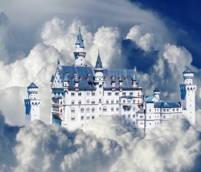 Puzzle - Bluebird - Castello di Neuschwanstein tra le nuvole