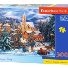 Puzzle - Castorland - Slittino verso la città