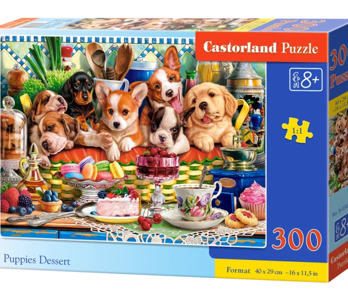 Puzzle - Castorland - Dessert per cuccioli