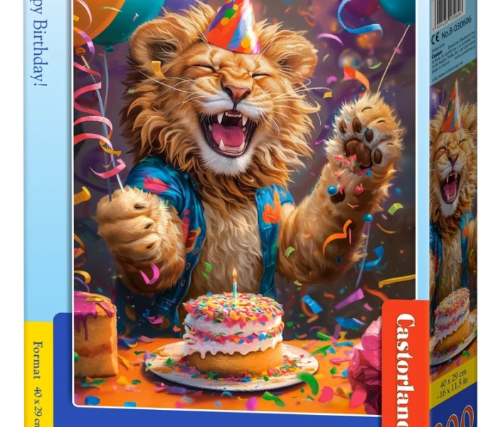 Puzzle - Castorland - Buon compleanno!