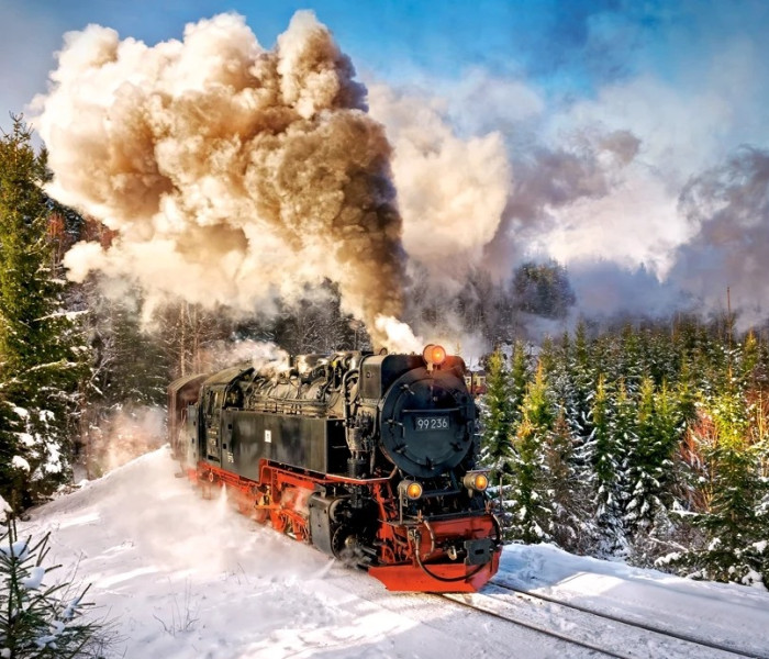Puzzle - Castorland - Treno a vapore