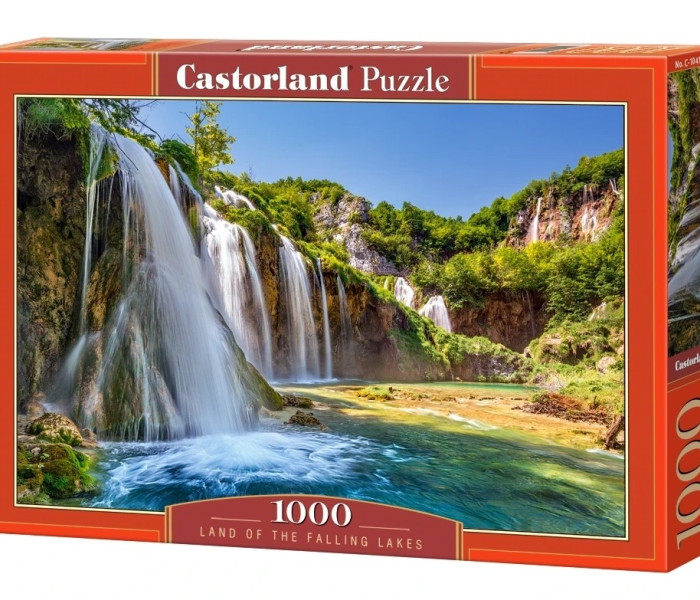 Puzzle - Castorland - Terra dei laghi cadenti