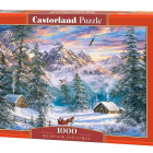 Puzzle - Castorland - Natale in montagna