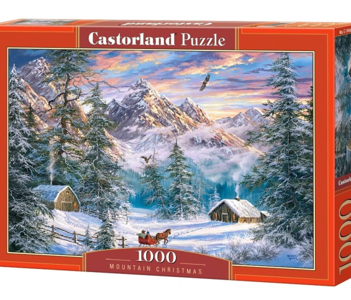 Puzzle - Castorland - Natale in montagna
