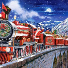 Puzzle - Castorland - Babbo Natale arriva in città