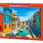 Puzzle - Castorland - Colori di Burano, Italia