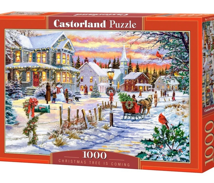 Puzzle - Castorland - L albero di Natale sta arrivando