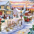 Puzzle - Castorland - L albero di Natale sta arrivando