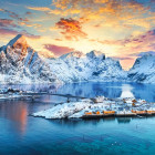 Puzzle - Castorland - Alba su Sakrisøy, Lofoten, Norvegia