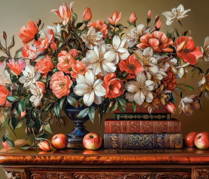 Puzzle - Castorland - Serata floreale