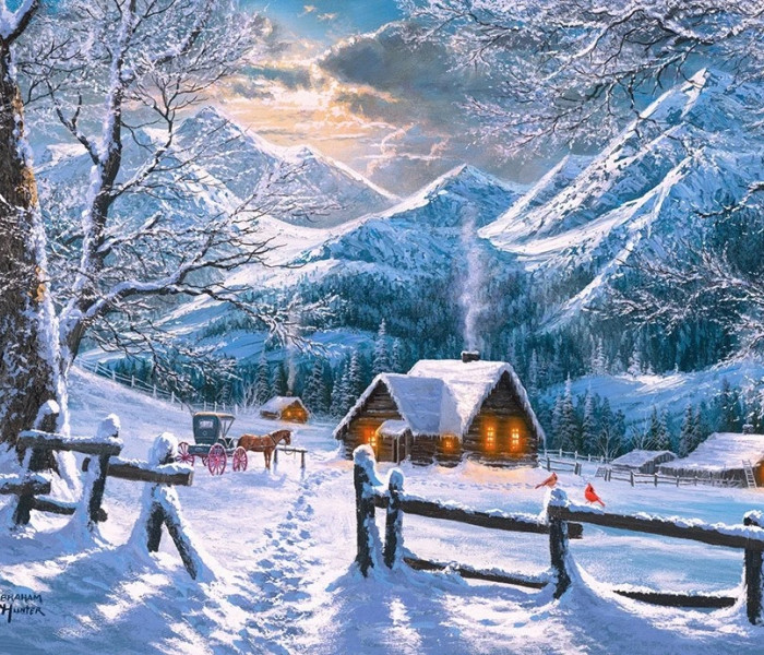 Puzzle - Castorland - Mattina nevosa