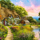 Puzzle - Castorland - Cottage di campagna
