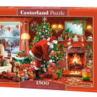 Puzzle - Castorland - Consegna speciale di Babbo Natale