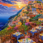 Puzzle - Castorland - Serata romantica a Positano