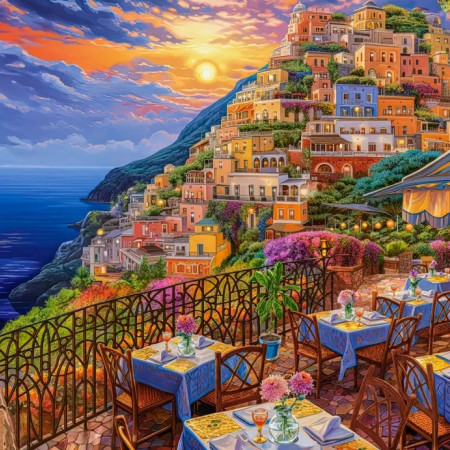Serata romantica a Positano